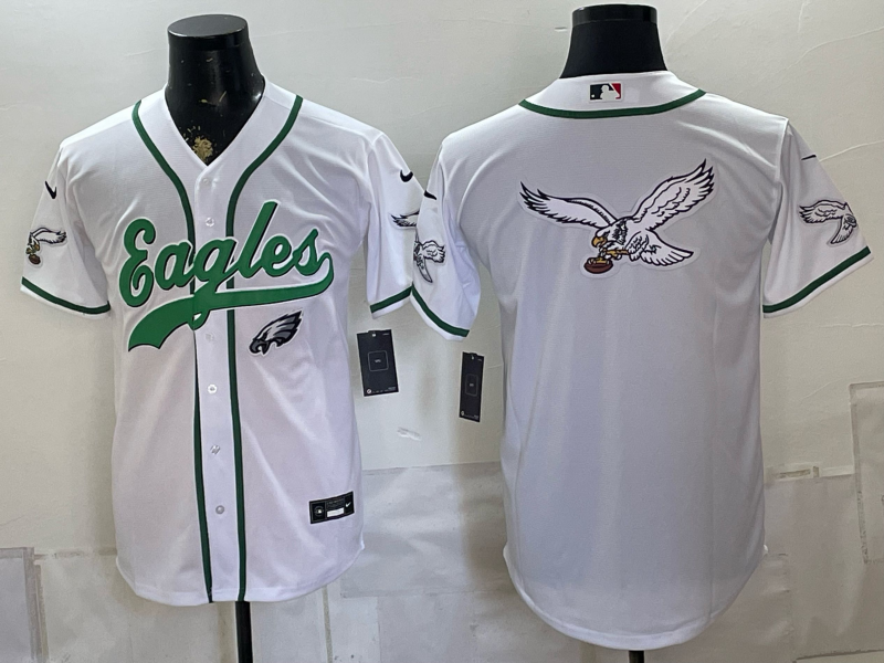 Men 2026 Philadelphia Eagles blank white Nike Limited NFL Jersey 0828002